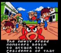 une photo d'Ã©cran de Bomberman Quest sur Nintendo Game Boy Color